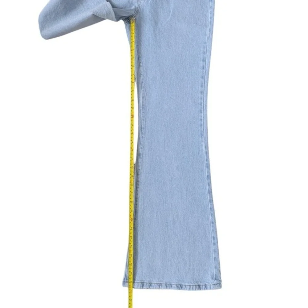 Cotton On Original Flare Jeans‎ Women's 8 Light Wash High Rise Denim Retro Boho - Picture 9 of 12